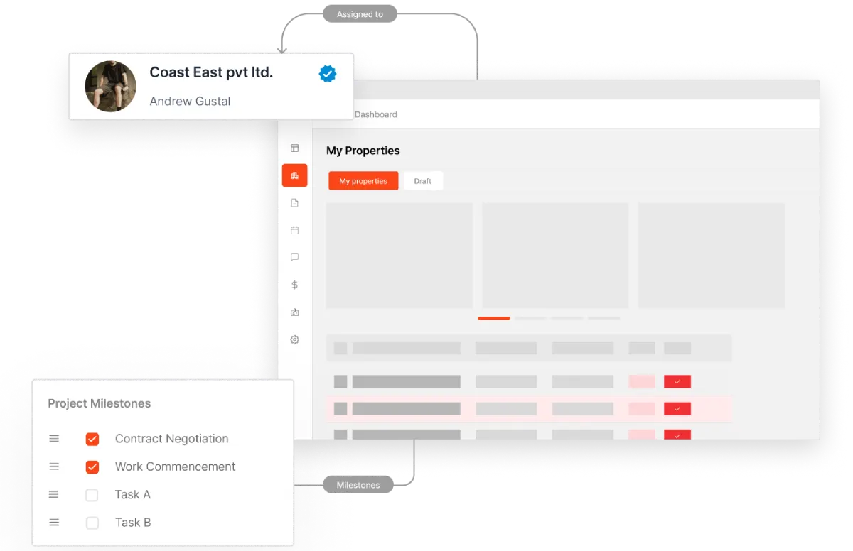 vendor dashboard